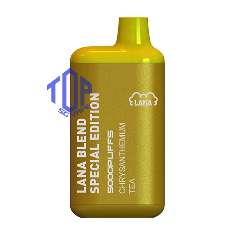 LANA BLEND SPECIAL 5000 DISPOSABLE - TOP SG VAPE SINGAPORE SHOP Lana Blend 5000 Special Edition Disposable Vape is a compact and stylish disposable vape kit that offers a convenient and satisfying vaping experience, it is perfect for those who prefer a simple yet stylish look. One of the standout features of the Lanabar 5000 is its flavor options. The device offers a range of flavors to choose from, each with its own unique taste profile. The flavors are well-balanced and do not contain any harsh or irritant ingredients, making for a smooth and enjoyable vaping experience. Whether you prefer sweet, fruity, or menthol flavors, the the Lanabar 5000 has something for everyone. Another advantage of the the Lanabar 5k is its size and portability. The device is small and lightweight, making it easy to carry in your pocket or bag. It’s perfect for those who need a discreet and convenient vaping solution, whether you’re at work, home, or on the go. The disposable design also means that you don’t have to worry about replacing parts or cleaning the device, making it a hassle-free option for those who want a simple and straightforward vaping experience. Specifications : Puff : 5000 Puffs Nicotine : 3% Capacity : 13ml Battery : 850mAh Charging : Rechargeable with Type C ⚠️LANA BLEND 5000 FLAVOUR LINE UP⚠️ Aloe Yogurt Chrysanthemum Tea Double Mint Grape Apple Ice Grape Bubblegum Grape Honey Ice Lemon Tea Mango Peach Ice Sea Salt Lemon Strawberry Mango Ice Tie Guan Yin Yakult Watermelon Bubblegum (New) Honeydew Watermelon (New) Pomelo White Tea (New) SG VAPE COD SAME DAY DELIVERY , CASH ON DELIVERY ONLY. TAKE BULK ORDER /MORE ORDER PLS CONTACT ME : TOPSGVAPE (WHATSAPP) VIEW OUR DAILY NEWS INFORMATION VAPE : TELEGRAM CHANNEL